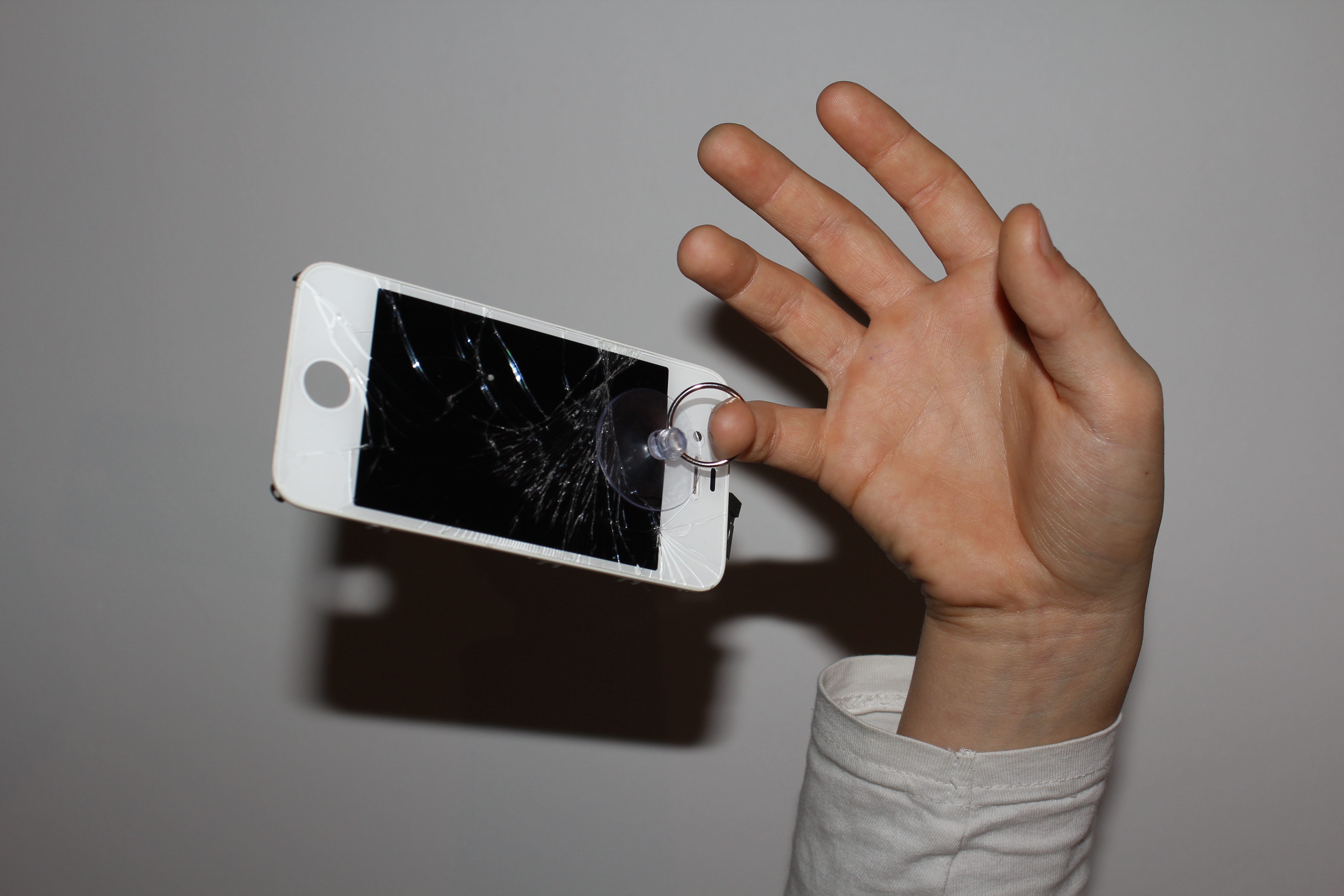 Crash test écran iPhone 4