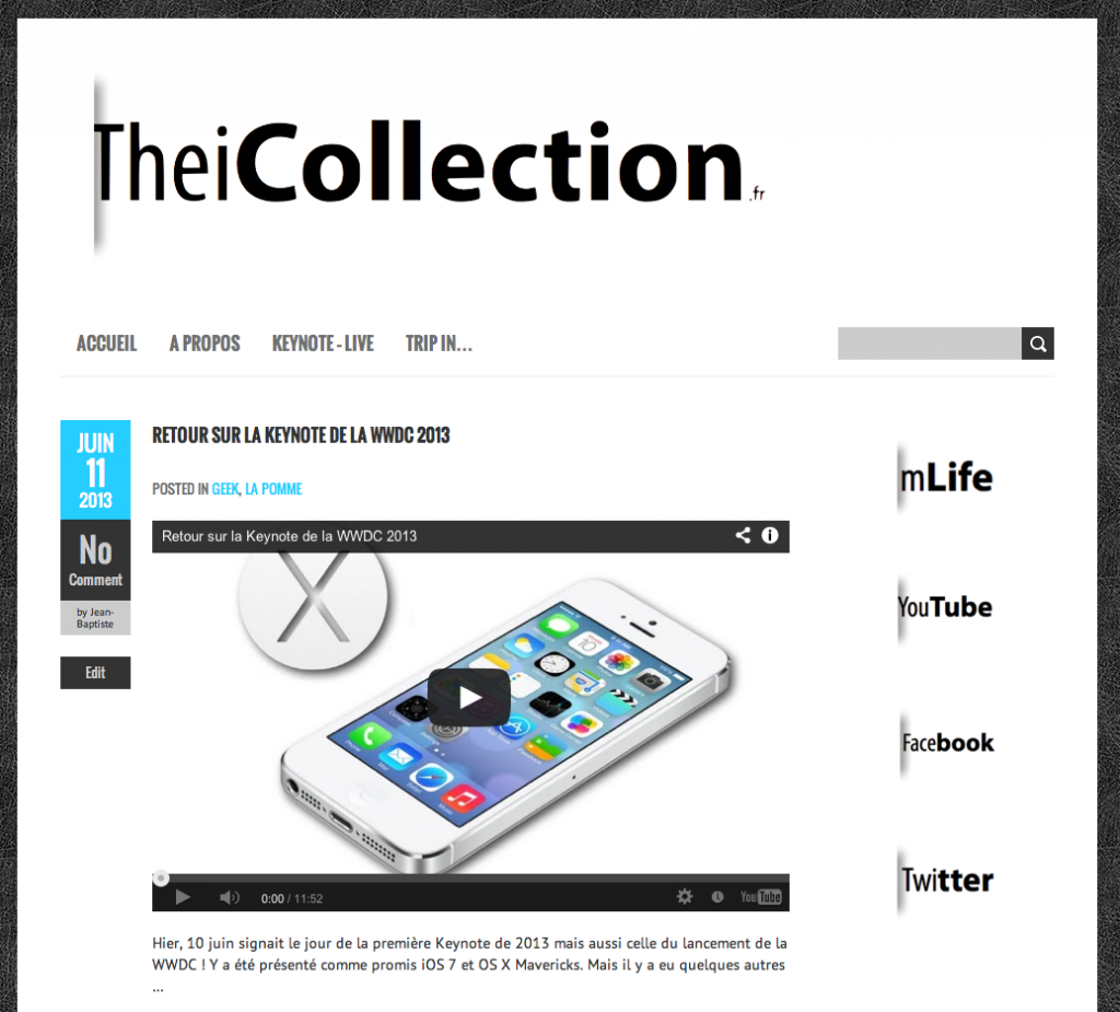 TheiCollection.fr