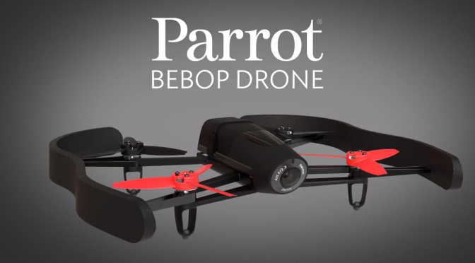 Parrot annonce son nouveau drone le Bebop