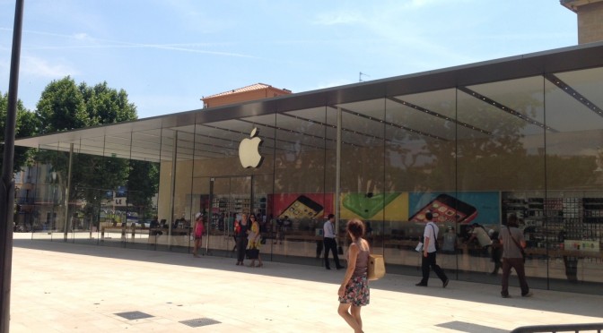 L’Apple Store d’Aix est prêt pour l’inauguration