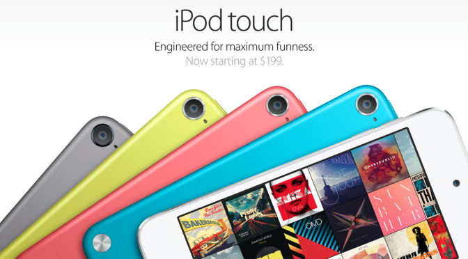 Un nouvel iPod Touch moins cher est en vente