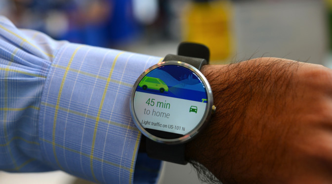 Google I/O 2014 : La Moto 360 se montre