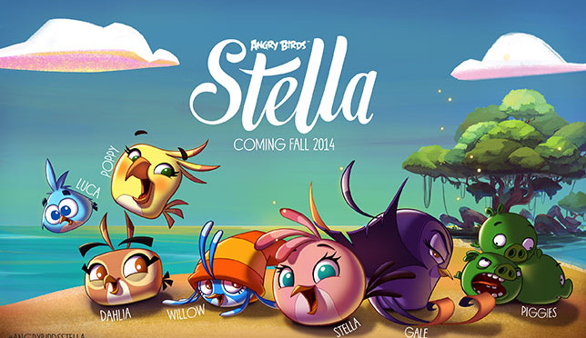 Rovio revient avec un nouvel Angry Birds baptisé Stella