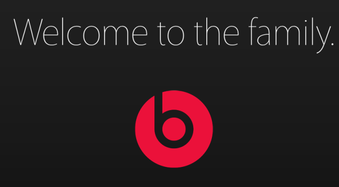 Apple montre l’achat de Beats sur son site internet