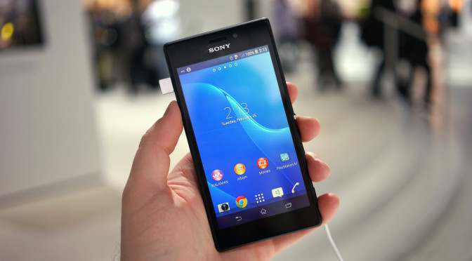 Sony officialise son Xperia M2
