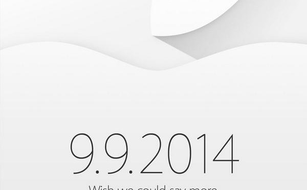 Apple officialise sa Keynote du 9 septembre