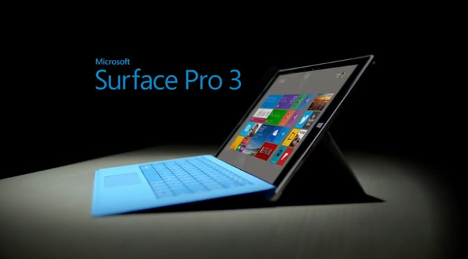 Microsoft compare le MacBook Air à sa Surface Pro 3