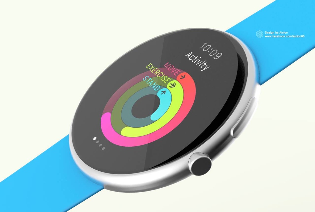 Concept Apple Watch circulaire