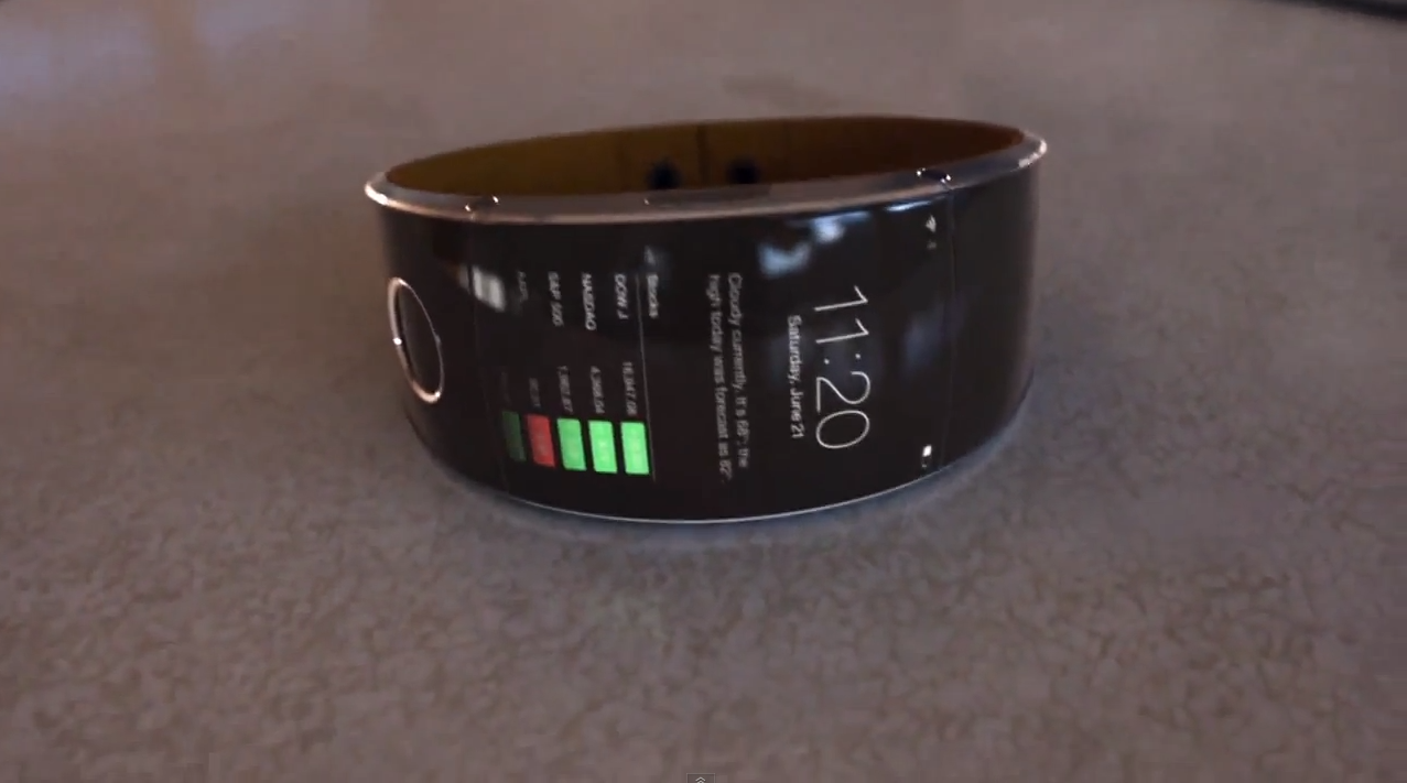 Une vidéo hyper réaliste montre une fausse iWatch