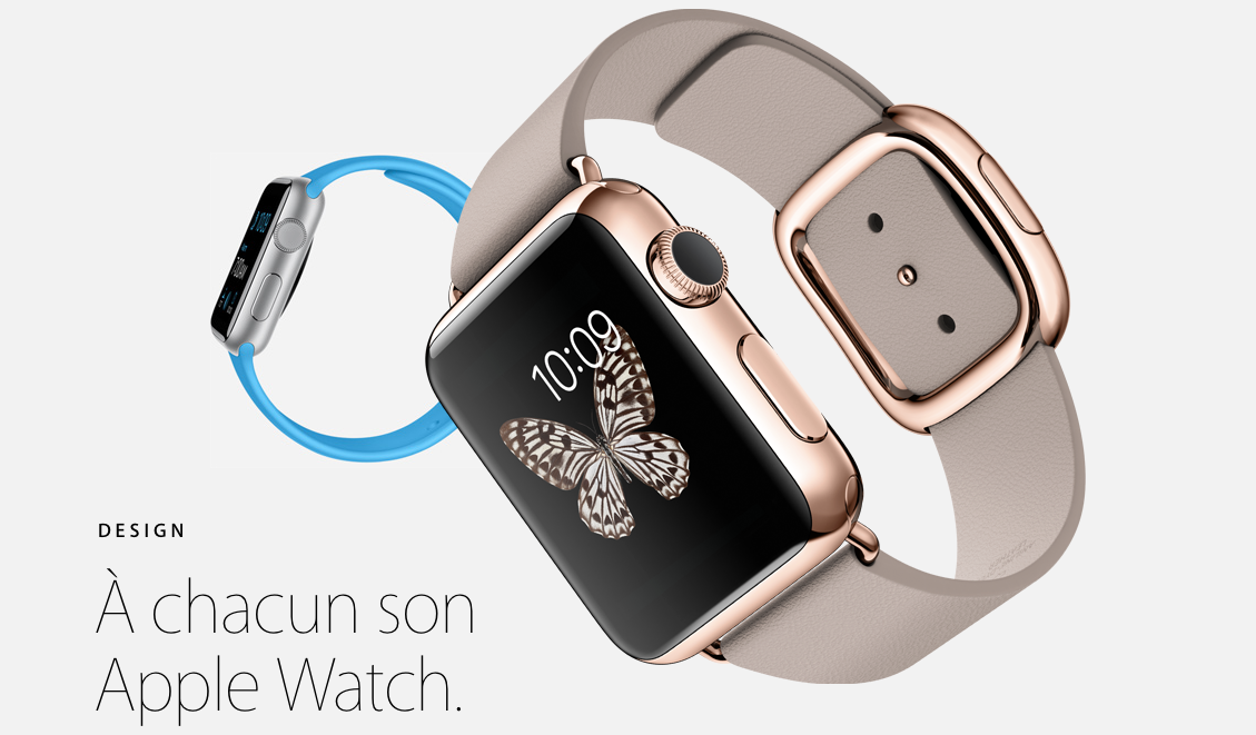 Apple présente sa montre connectée Apple Watch