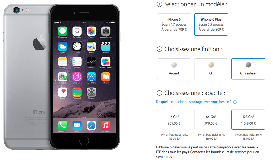 Un iPhone à 1019€ c'est possible