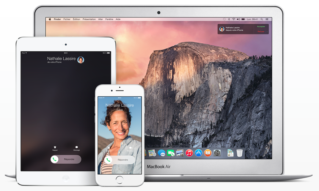 Continuité sur iOS 8 et Yosemite