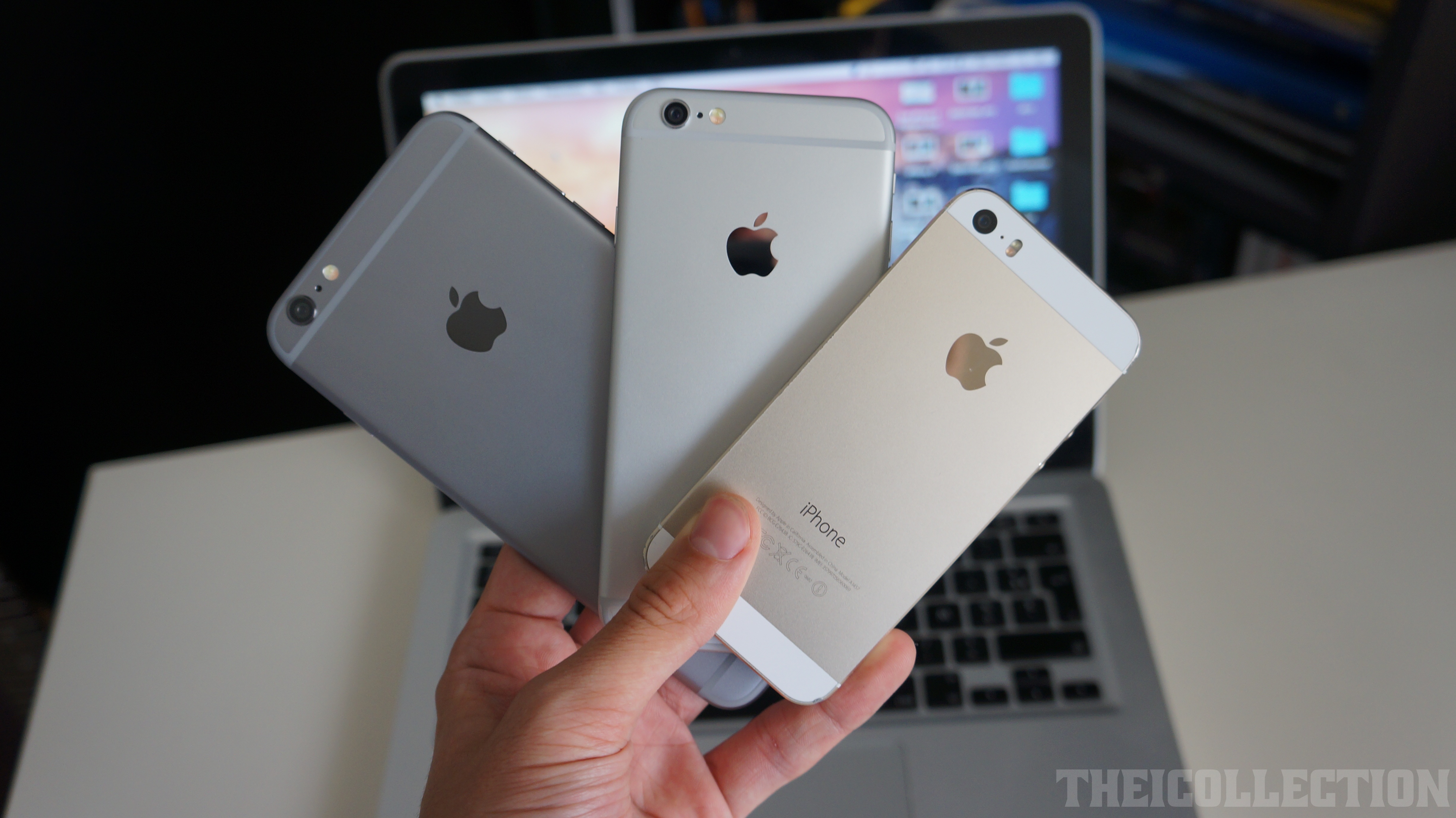 Comparatif iPhone 5s – iPhone 6 – iPhone 6 Plus