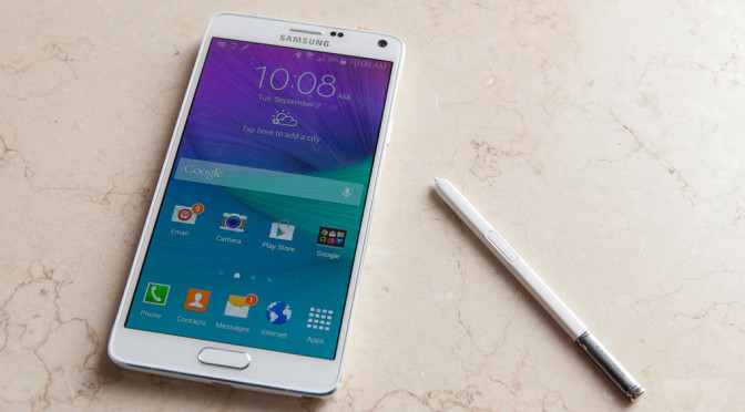 Samsung présente le Galaxy Note 4