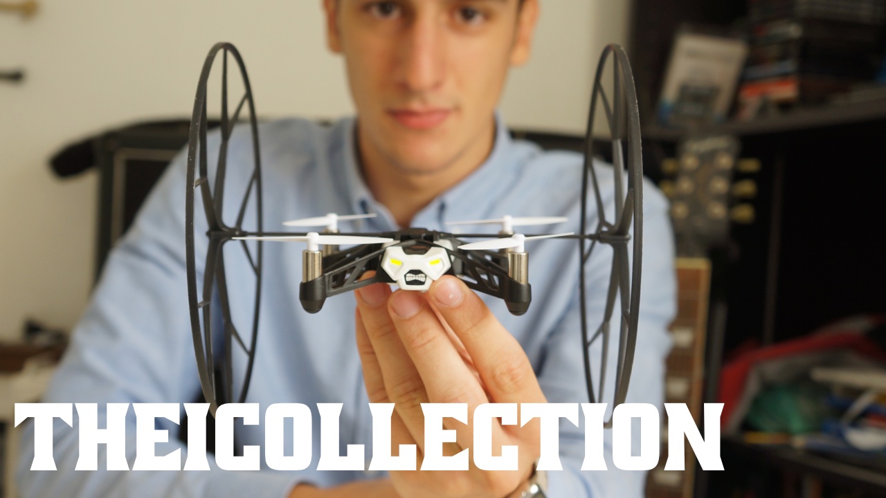 Rolling Spider : un drone volant et roulant